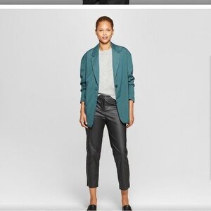 Prologue teal oversized blazer